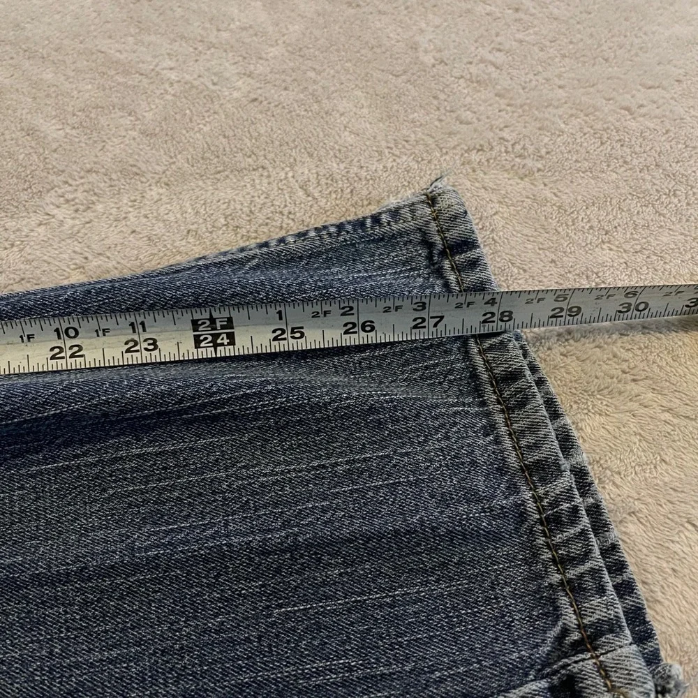 Signature by Levi Strauss & Co Mens Slim Straight Blue Denim Jeans‎ Size 32x28